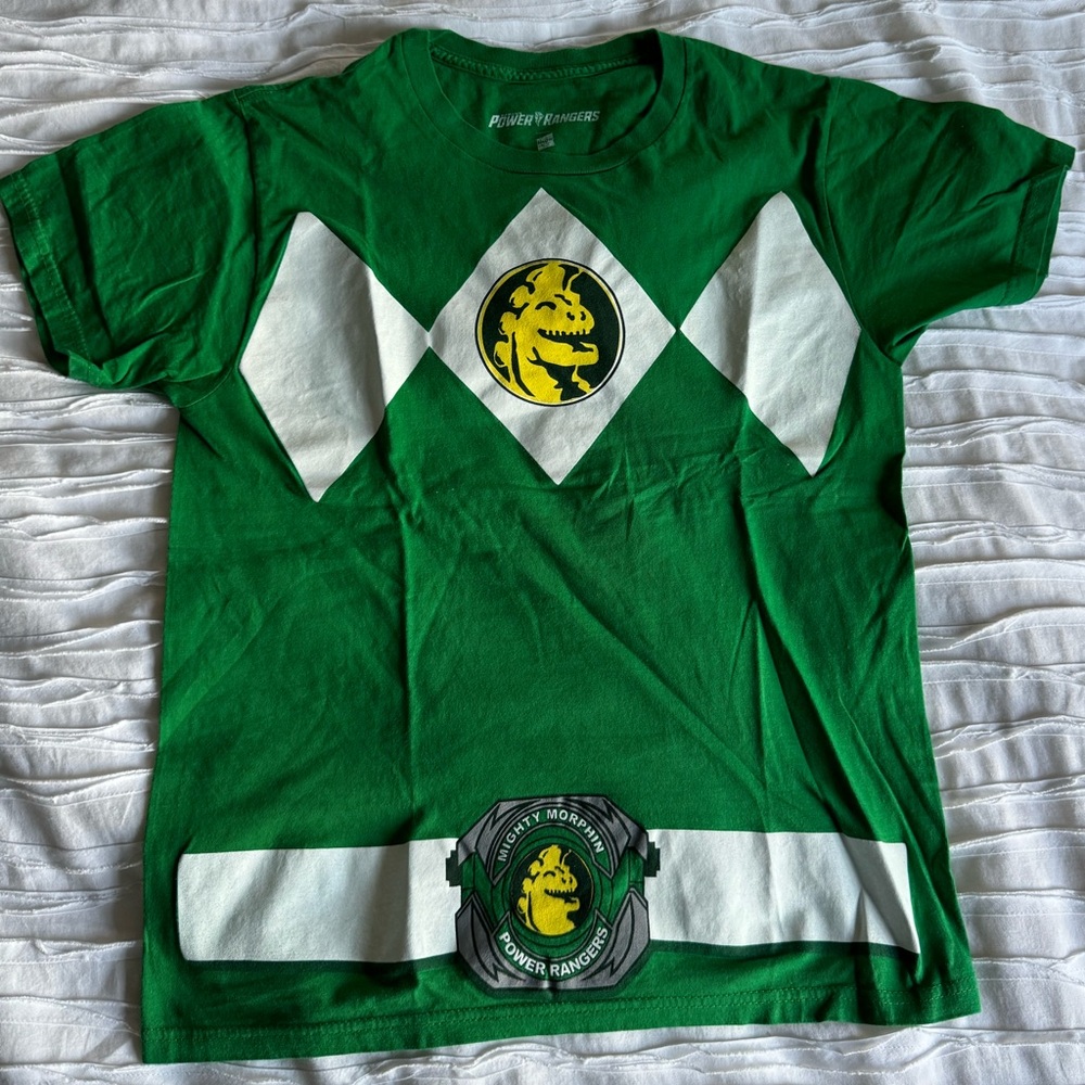 Power Rangers Green Ranger T-Shirt – Size Small – Great for Halloween Costume